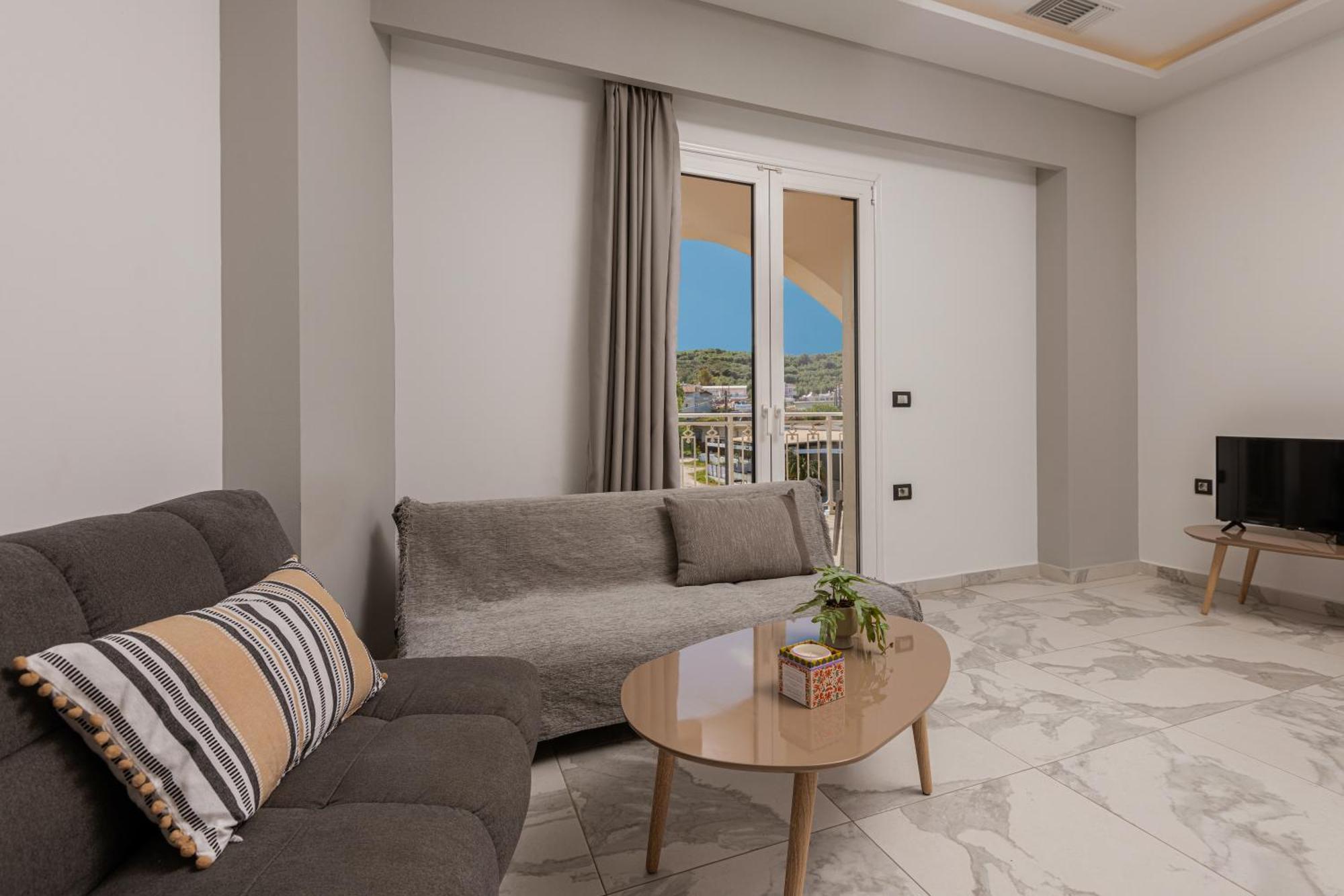 Katsaros Luxury Apts II 5 Min Walk To Beach Ciliví Kültér fotó